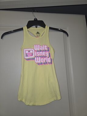 Walt Disney World Yellow Tank Top